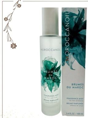 Moroccanoil Teal and White Brumes du Maroc Fragrance Mist